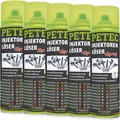 Produktbild: 5x 500 ml PETEC INJEKTOREN EINSPRITZDÜSEN LÖSER ZÜNDKERZEN GLÜHKERZEN ROSTLÖSER