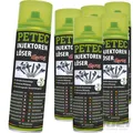 Produktbild: 6x 500ml PETEC INEJKTORLÖSER SPRAY ZÜNDKERZEN GLÜHKERZENLÖSER ROSTLÖSER 70160