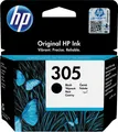 Produktbild: HP 305 Schwarz Original Druckerpatrone, Standardertrag, Schwarz, Tinte auf Pigmentbasis, 17,9 ml, 1 Stück(e), 120 Seiten