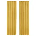 Produktbild: my home Gardine SOLA (1 St), Kräuselband, verdunkelnd, Polyester, Breite:130 cm, 1 Schal, einfarbig, Verdunkelung goldfarben 130 cm x 245 cm
