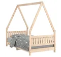 Produktbild: vidaXL Kinderbett, Jugendbett 80x160 cm Massivholz Kiefer