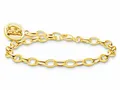Produktbild: Thomas Sabo X0291-413-39-L19 Armband - HARIBO Weitanker - Silber Gelbgold verg. - 19 cm
