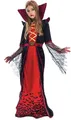 Produktbild: Spooktacular Creations Royal Vampir Kostüm für Mädchen Deluxe Set Halloween gotisch Viktorianische Vampirin Queen Dress Up Party M (8–10 Jahre)