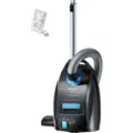 Produktbild: Siemens VSQ5X1238 Staubsauger Schwarz mit Beutel
