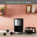 Produktbild: KRUPS Kaffeemaschine KM 321 1100 W schwarz/Edelstahlapplikationen