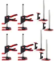 Produktbild: 4 x BESSEY BEYCEPS Einhand-Montagewerkzeug 180 kg + 4x Installation Kit Bauheber