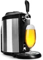 Produktbild: Clatronic Bierzapfanlage | handelsübliche Bierfässer | 5 Liter Bierzapfanlage | mit Kühlung von 2°C-12°C | Zapfanlage mit LED-Display | inkl. 3x CO2-Patronen | komfortable Temperaturreglung | BZ 3740