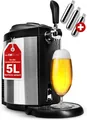Produktbild: Clatronic Bierzapfanlage BZ 3740 edelstahl/schwarz, 5-Liter-Partyfässer, NEU