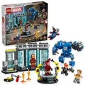 Produktbild: 76315 Marvel Super Heroes Iron Mans Labor: Halle Der RüStungen
