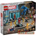 Produktbild: LEGO® Marvel 76315 Iron Mans Labor: Halle der Rüstungen NEU & OVP