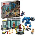 Produktbild: LEGO® MARVEL 76315 IRON MANS LABOR HALLE DER RÜSTUNGEN NEU OVP