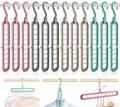 Produktbild: Kleiderbügel Platzsparende 360º-Drehbares Magic Kleiderbügel, Multi Bügel Cascading Clothes Hanger Organizer für Kleiderschrank Closet (12)