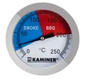Produktbild: Grillthermometer Analog Fleischthermometer bis 250°C Grill Smoker Räuchern Ø ...