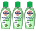 Produktbild: ✅ Sagrotan Desinfektion Handgel Aloe Vera Desinfektionsmittel für Hände 3x 50ml✅