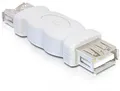 Produktbild: Delock USB 2.0 Adapter [1x USB-A Buchse - 1x USB-A Stecker] 65012