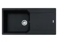 Produktbild: Franke Urban UBG 611-100 Black Matt - 114.0682.527 Granitspüle