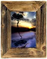 Produktbild: Mein Landhaus Bilderrahmen Bilderrahmen 24x30 cm Alt-Holz – rustikales Unikat aus Naturmaterial