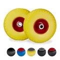 Produktbild: Sackkarrenrad Vollgummireifen Schubkarrenrad Ersatzrad Set 26 cm 100 kg robust