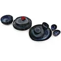 Produktbild: Sänger Kombiservice, Dunkelblau, Keramik, 23-teilig, 37.5x33.5x40 cm, kratzfest, Essen & Trinken, Geschirr, Geschirr-Sets, Kombiservice