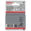 Produktbild: Feindrahtklammer Typ 53 BxL 11,4x8mm Dicke 0,74mm 1000er Pack rostfrei BOSCH