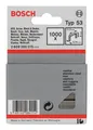 Produktbild: Bosch Zubehör Typ 53 Feindrahtklammer Edelstahl - 0,74 x 8 x 11,4 mm - 1000er-Pack - 2609200215 (1.000 Stück)