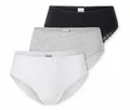 Produktbild: 3 Schiesser Brazilian-Slips - Damen - Gr. 42 - schwarz
