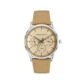 Produktbild: ADORA AD8468 Uhr Herrenuhr Armbanduhr Quarzuhr Edelstahl Leder braun