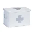 Produktbild: Zeller 18119 Medizin-box, Metall/L 32 x 19.5 x 20 cm, weiß