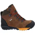 Produktbild: Waldläufer Waldläufer H-Amiata Bootie mit Waldläufer® TEX-Membran, Velourleder mi Schnürstiefel braun 40 EU (6,5 UK)