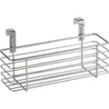 Produktbild: Korb Slim Einhängen Schrank Hänge Schubladen Aufbewahrungs Regal Küchen - Silber Glänzend - Wenko