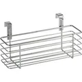 Produktbild: Korb Slim Einhängen Schrank Hänge Schubladen Aufbewahrungs Regal Küchen - Silber Glänzend - Wenko