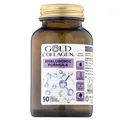 Produktbild: Gold Collagen Hyaluronformel | Das #1 Schönheitsergänzungsmittel | Hydratations-Booster mit Hyaluronsäure, Kollagen-Vitamin C, Zink für Hautstrahlung, Kollagenbildung, feine Linien & Falten | 90 Tage