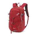 Produktbild: Terra Peak® Premium Wanderrucksack 20L (FLEX 20) Damen Herren & Erwachsene klein rot - Trekking-Rucksack wasserdicht - Daypack Rucksack & Tagesrucksack mit Hüftgurt & Rückenbelüftung zum Wandern