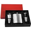 Produktbild: Eyepower - Flachmann-Set Geschenkbox Edelstahl Trichter, 4 Bechern, Schlüsselanhänger