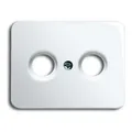 Produktbild: Busch-Jaeger Zentralscheibe sws f.Antennendose 2Loch 1743-24G