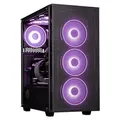 Produktbild: ONE GAMING Gaming PC Next Level II - Ryzen 5 5600X - RX 9060 - 512 GB NVMe - 16GB RAM - Schwarz