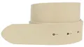 Produktbild: BELTINGER Wechselgürtel aus Vollrindleder mit Druckknöpfen 4 cm | Druckknopf-Gürtel für Damen Herren 40mm | Leder-Gürtel ohne Schnalle 4cm | Beige 100cm
