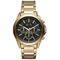 Produktbild: Armani Exchange AX2611 Herren-Armbanduhr, Edelstahl-Gehäuse, Metall-Armband - Gold