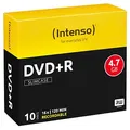 Produktbild: Intenso 10 DVD+R 4,7 GB