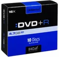 Produktbild: Intenso DVD-Rohling Intenso DVD+R 16x 4,7 GB 10 Slim Cases - Datenträ., Hohe Zuverlässigkeit