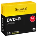 Produktbild: 10 Intenso DVD+R 4,7 GB