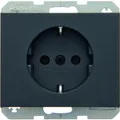 Produktbild: Berker SSTD M.STECKKLEMME K.1 / BERKER 47157006 ANTHRAZIT 47157006