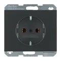 Produktbild: Berker K.1 Steckdose anthrazit, matt 47157006