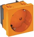 Produktbild: OBO Bettermann STD-D3S ROR1 Steckdose 33°, 1-fach, Schutzkontakt (6120075)