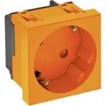 Produktbild: OBO Bettermann Steckdose 1f or mt GEB-K m.BS IP20 ZP Mit erhöhtem Berührungsschutz Zentralpl (6120075)