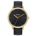 Produktbild: Nixon A108 513 Kensington Leather Gold/Black Damenuhr - Schwarz