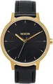 Produktbild: NIXON KENSINGTON LEATHER Uhr gold/black