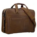 Produktbild: Gusti Umhängetasche Leder - Ripley Laptoptasche Businesstasche Arbeitstasche Braun Leder Herren
