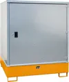 Produktbild: Bauer Gefahrstoff-Schrank GS-3, abschließbar, für max. 4x200l Fässer, Gelborange
