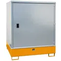 Produktbild: BAUER Südlohn BAUER Gefahrstoffschrank GS-3 für 4 x 200 Liter Fass, Gelborange, 468 Liter